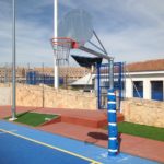 Fabricación de canasta de Baloncesto Antivandálica en España