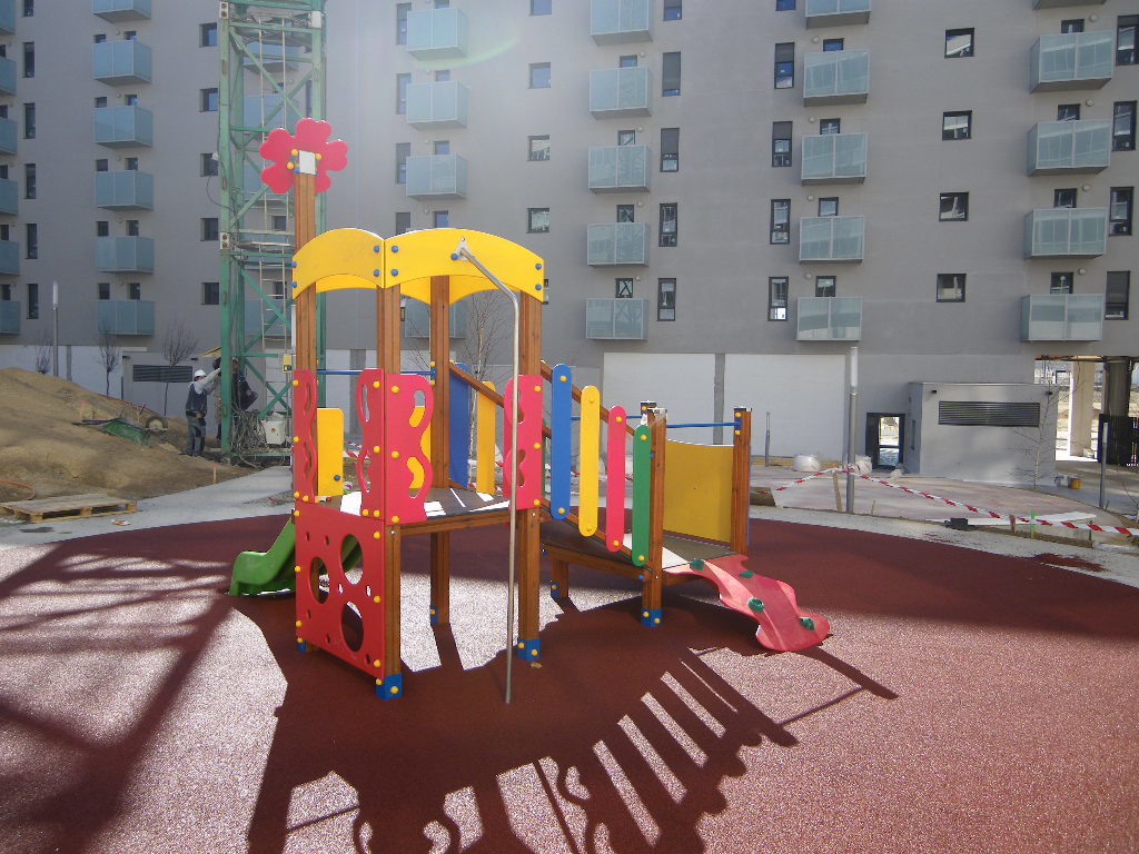 Parque infantil Zaragoza.