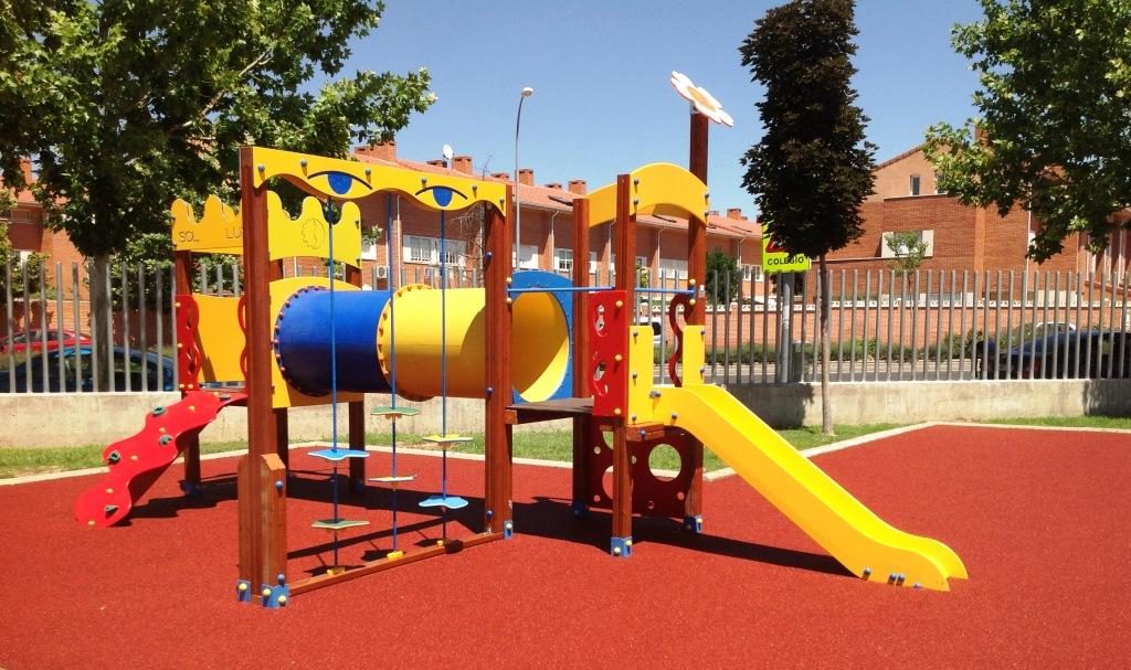 Parque Infantil Colegio Alborada. Alcalá de Henares. Madrid