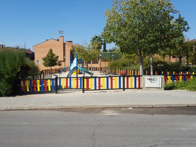 Vallas para parques infantiles San Agustín del Guadalix