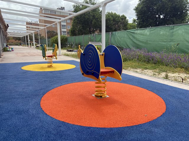 Balancines de Muelles para Parques Infantiles colegios Madrid