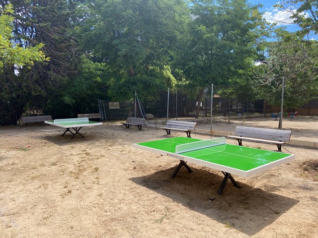 Mesas de Ping Pong Exterior Colegio Sagrado Corazón