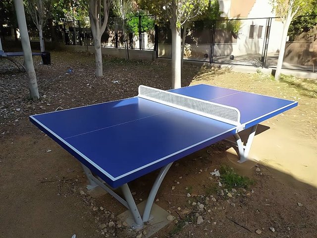 mesa de ping pong de exterior antivandalica para tennis mesa - Aunor