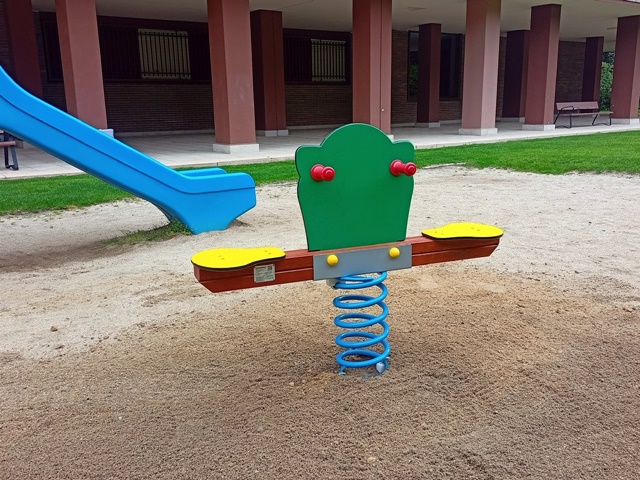 Balancín de muelles para parques infantiles Monic 1