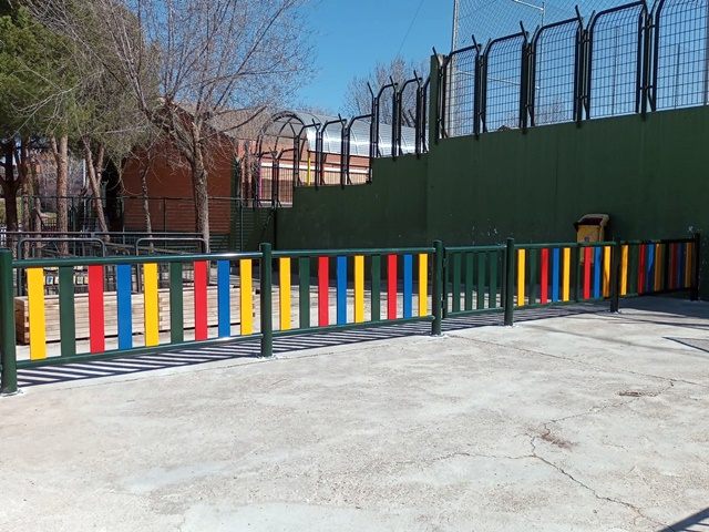 Vallas Infantiles de Colores Colegio Fernando de Los Ríos